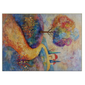 SNIJPLANK - grillig landschap (Voorkant)