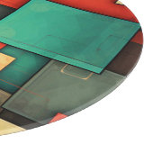 SNIJPLANK - Kleurblokken in vele kleuren - Rond (Hoek)