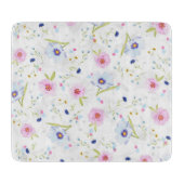 snijplank met bloemenpatroon (Voorkant)