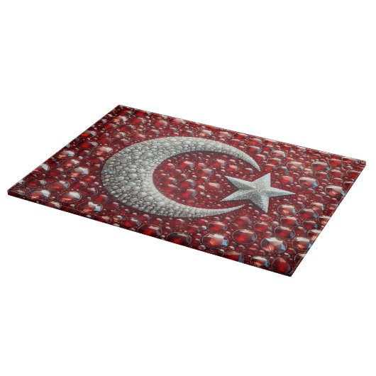 Snijplank met Turks Kleuren Ontwerp (Hoek)