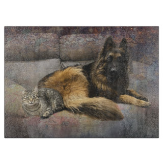 snijplank van rufus en scamp