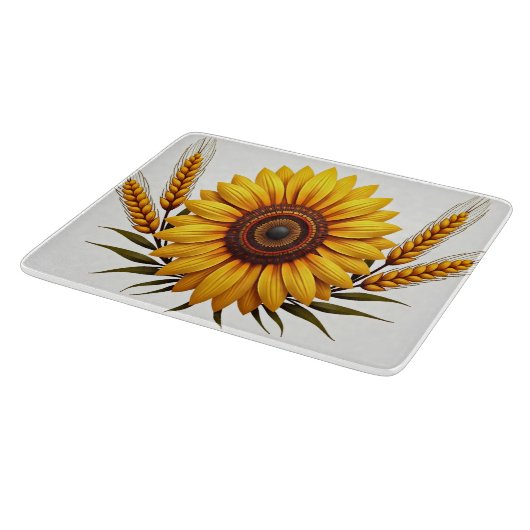 Snijplank van zonnebloem- en tarweglas (Hoek)