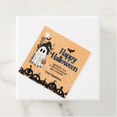 Snijpompoen carving Halloween Gift Label (In situ)