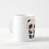 Snip in stijl met onze onweerstaanbaar schattige P Koffiemok (Voorkant links)