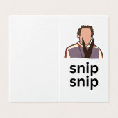 Snip Snip - Félicitations pour la Vasectomie / Pro (Outside Unfolded)