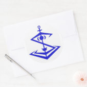 Snipentologie emblème autocollant (Enveloppe)