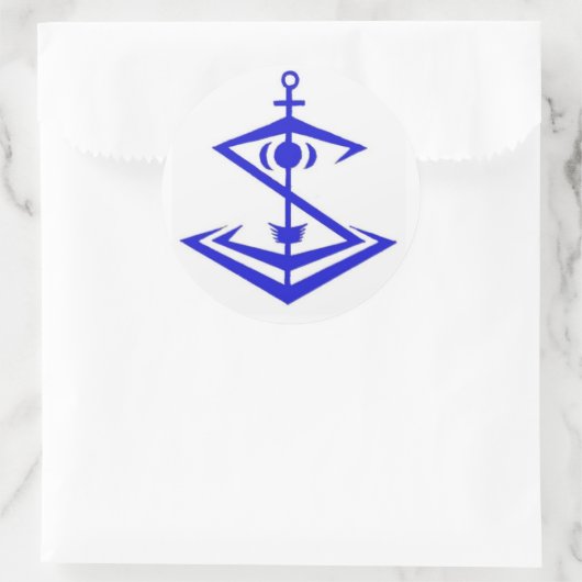 Snipentology embleem sticker (Tas)