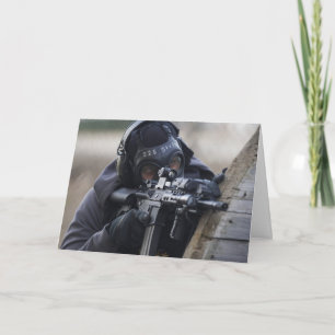 SNIPER AR-15 CARTES D'ANNIVERSAIRE FUNNY