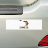Sniper - Bereik uit Bumpersticker (Op auto)