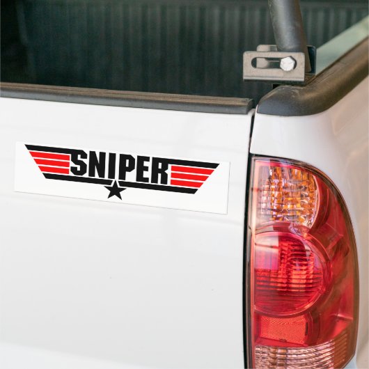 Sniper Bumpersticker (Op Truck)