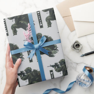 Sniper Camo Militaire Inpakpapier