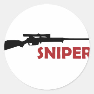 **SNIPER** RONDE STICKER