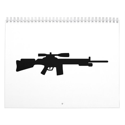 Snipergeweer Kalender (Hoes)