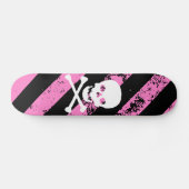 Snipes EMO gekraakte schedel en botten Skateboard (Horizontaal)