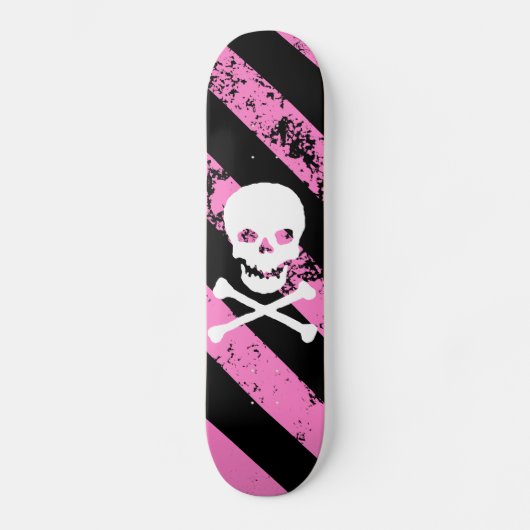 Snipes EMO gekraakte schedel en botten Skateboard (Voorkant)