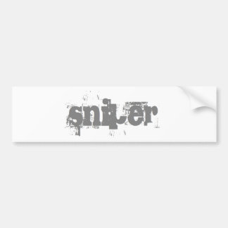 snipper bumpersticker