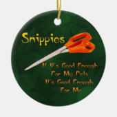 Snippies Keramisch Ornament (Voorkant)
