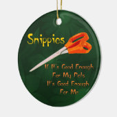 Snippies Keramisch Ornament (Links)