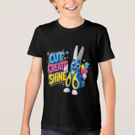 Snippy Scharen | Schattig Knutselmascotte voor ter Tri-Blend Shirt