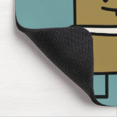 Sniptanden met snijtanden muismat (Hoek)