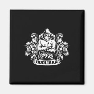 #snirt Voetbal Ultra Fan Hool Hoodie Hool Mobiel  Magneet