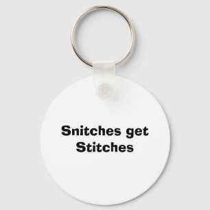 Snitches krijgen titels sleutelhanger