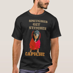 Snitches Zoek titels Capiche T-shirt