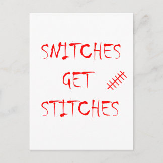Snitches Zoeken Briefkaart