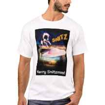 Snitz Kerstmis t-shirt