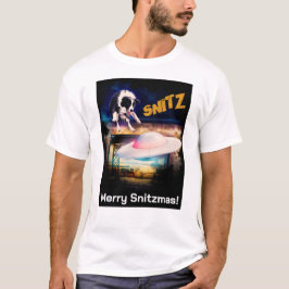 Snitz Kerstmis t-shirt