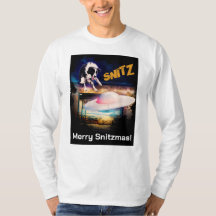 Snitz Kerstmis t-shirt