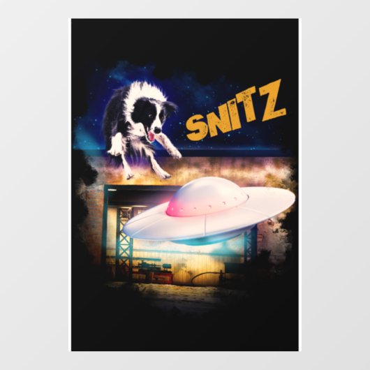 Snitz-vensterkoppeling Raamsticker (Vel)