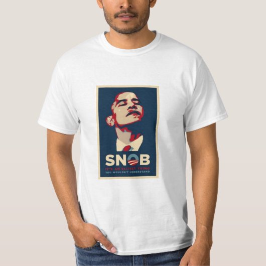 SNOB T-SHIRT (Voorkant)