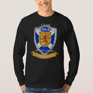 Snodgrass Schotse familie Clan Schotland Shield T-shirt