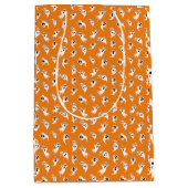 Snoeiende kleine spoken Scary Fun Halloween Medium Cadeauzakje (Voorkant)