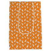 Snoeiende kleine spoken Scary Fun Halloween Medium Cadeauzakje (Achterkant)