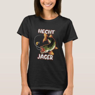 Snoek Jager Visser Design Snoek Motief T-shirt