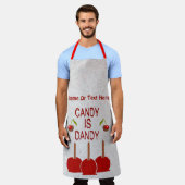 Snoep appels A Schort (Gedragen)