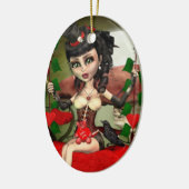Snoep Apple Love Gothic Lolita Oval Ornament (Links)
