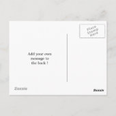 Snoep Apple Red Briefkaart (Achterkant)