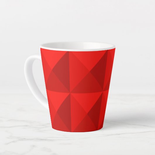 Snoep Apple Red Pyramiden Latte Mok (Linkerhoek)