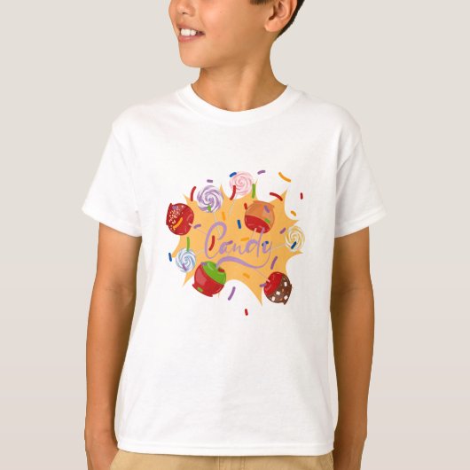 Snoep Apple Sucker T-shirt (Voorkant)