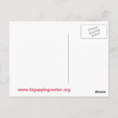 Snoep Apples - Coney Island, NYC Briefkaart (Achterkant)