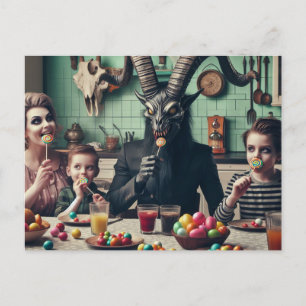 Snoep Avondmaal Occult Briefkaart