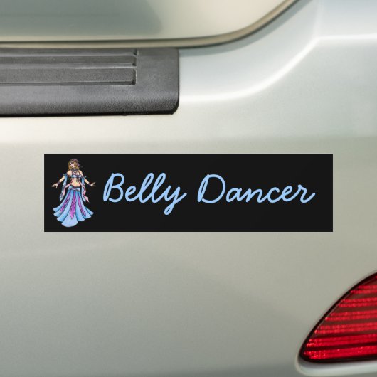 Snoep Belly Dancer Sticker (Op auto)
