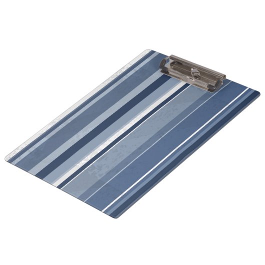 Snoep blauwe strepen klembord (Gekanteld)
