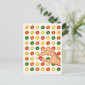 Snoep Briefkaart (Staand voorkant)