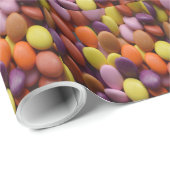 Snoep Buttonnen Cadeaupapier (Rol Hoek)