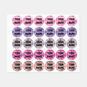 Snoep Camo Circle Clothing Labels