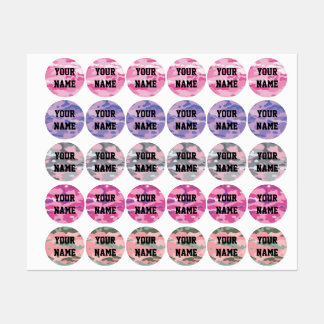 Snoep Camo Circle kleding labels
